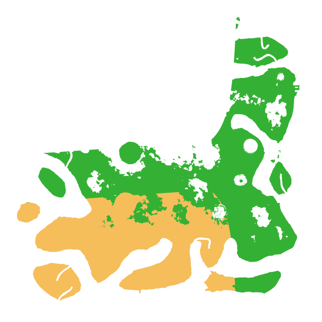 Biome Rust Map: Procedural Map, Size: 4000, Seed: 84235