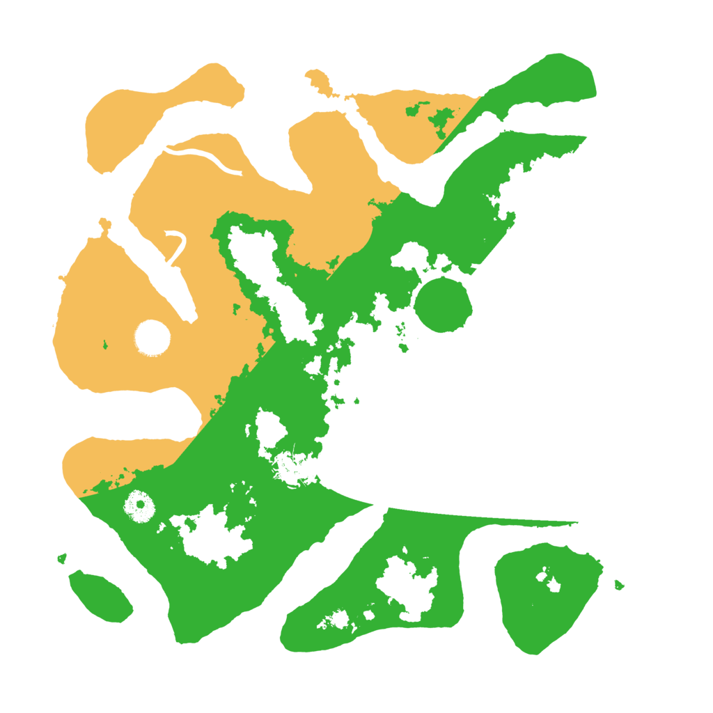 Biome Rust Map: Procedural Map, Size: 3500, Seed: 236783541