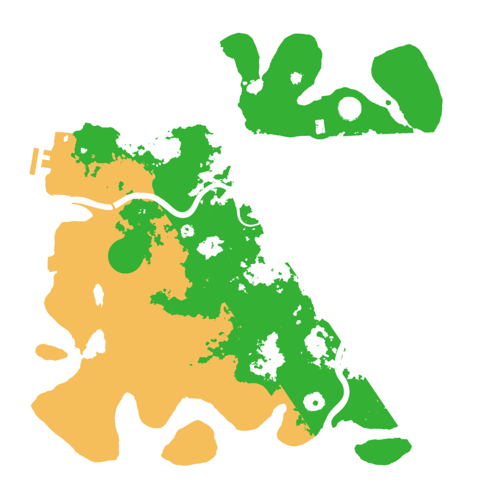 Biome Rust Map: Procedural Map, Size: 3750, Seed: 5528059