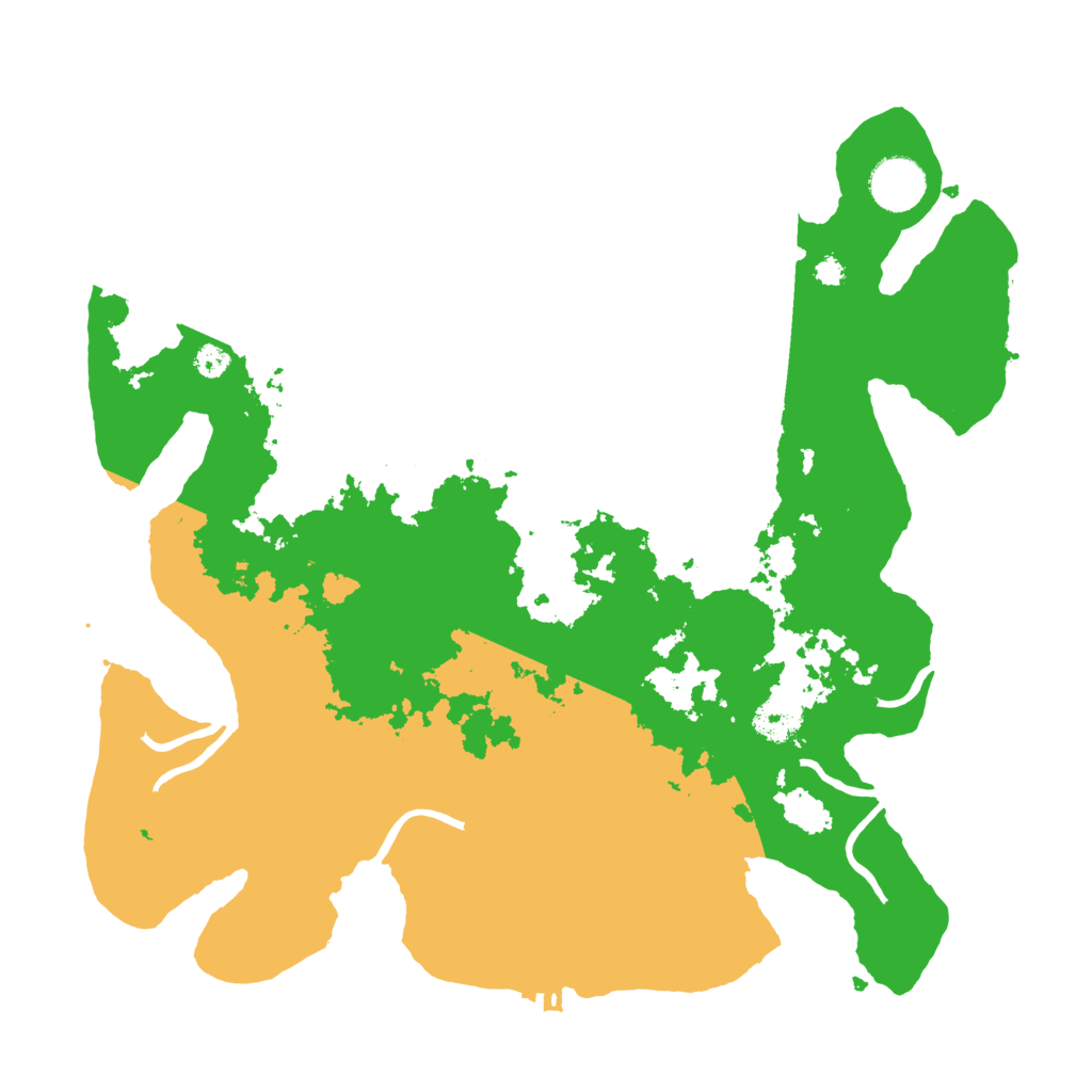 Biome Rust Map: Procedural Map, Size: 3500, Seed: 1609106635