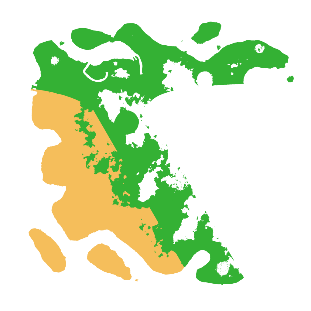 Biome Rust Map: Procedural Map, Size: 3500, Seed: 1880222444