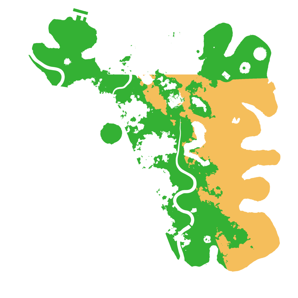 Biome Rust Map: Procedural Map, Size: 4000, Seed: 436626648