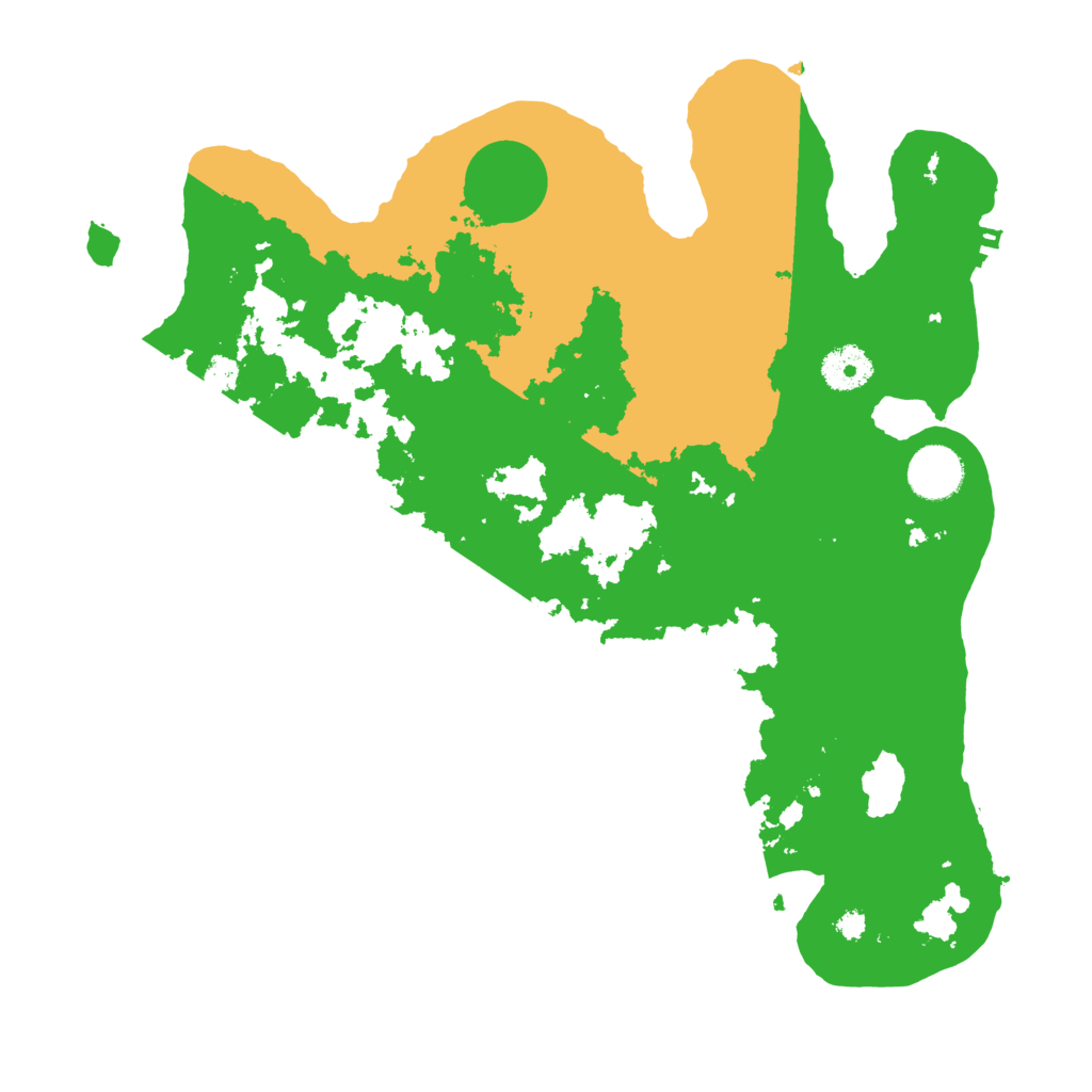 Biome Rust Map: Procedural Map, Size: 3500, Seed: 3331620