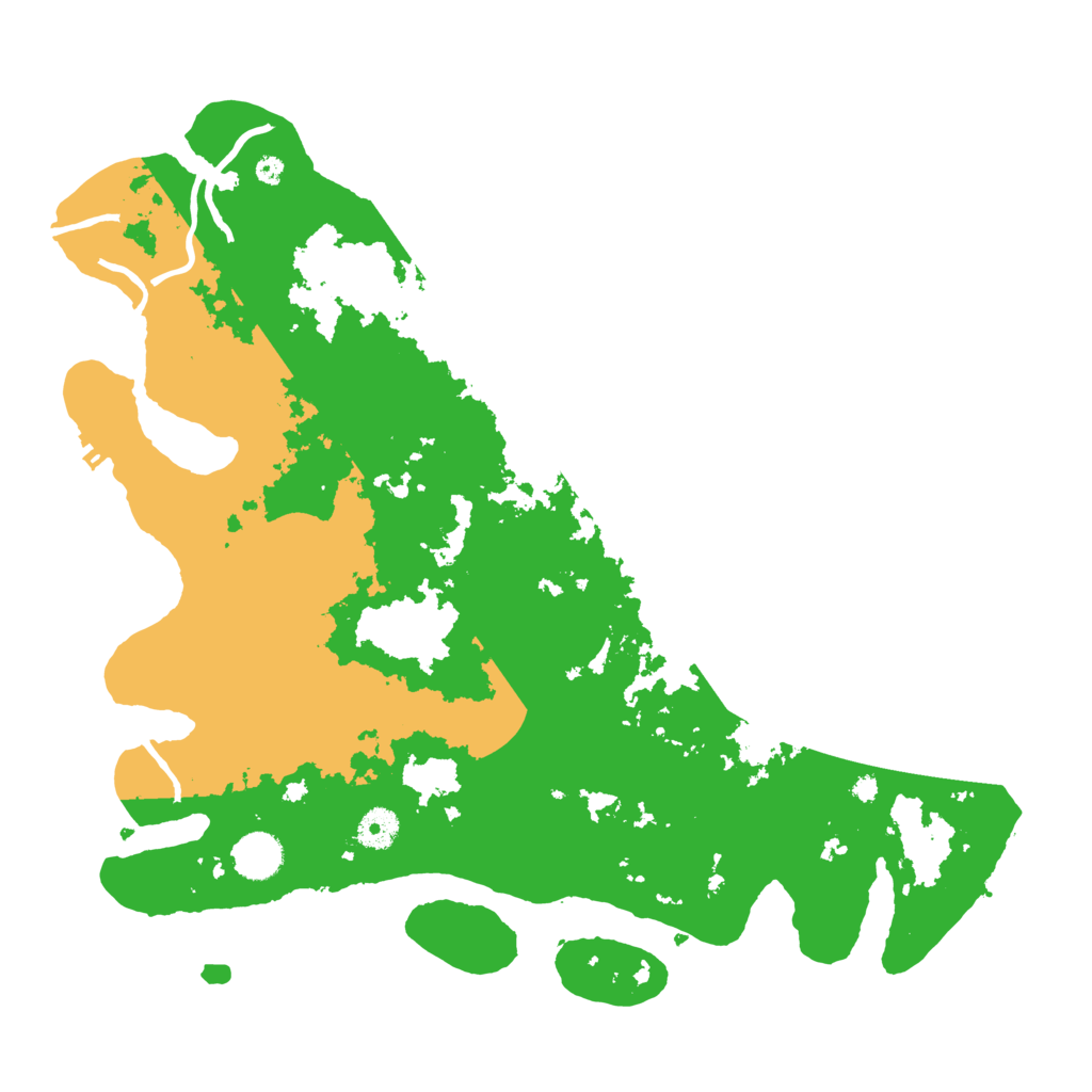 Biome Rust Map: Procedural Map, Size: 4000, Seed: 133769