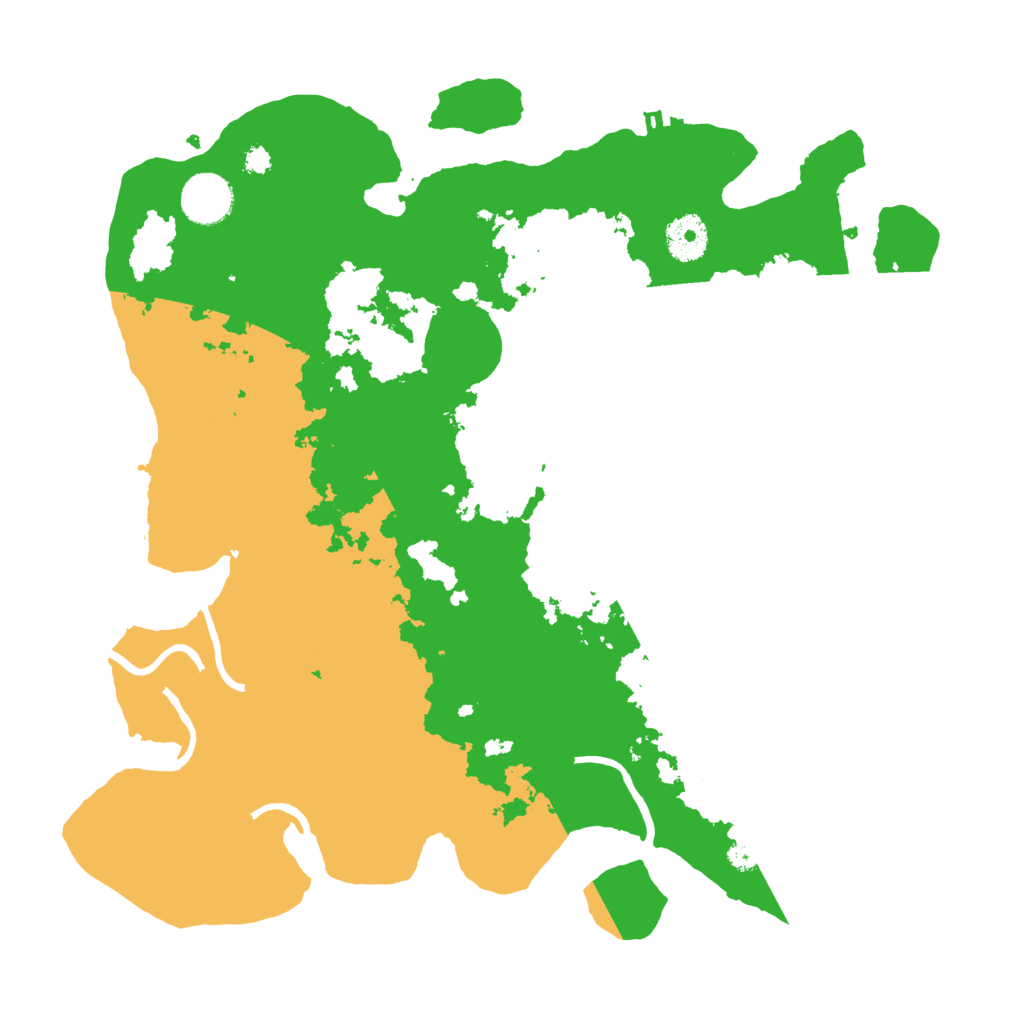 Biome Rust Map: Procedural Map, Size: 3500, Seed: 248961914