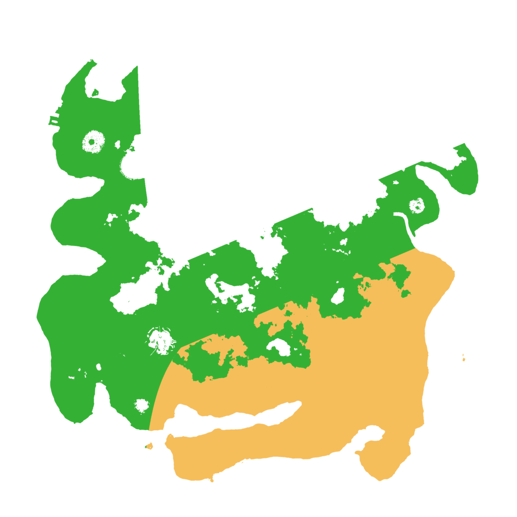 Biome Rust Map: Procedural Map, Size: 3500, Seed: 2121704787