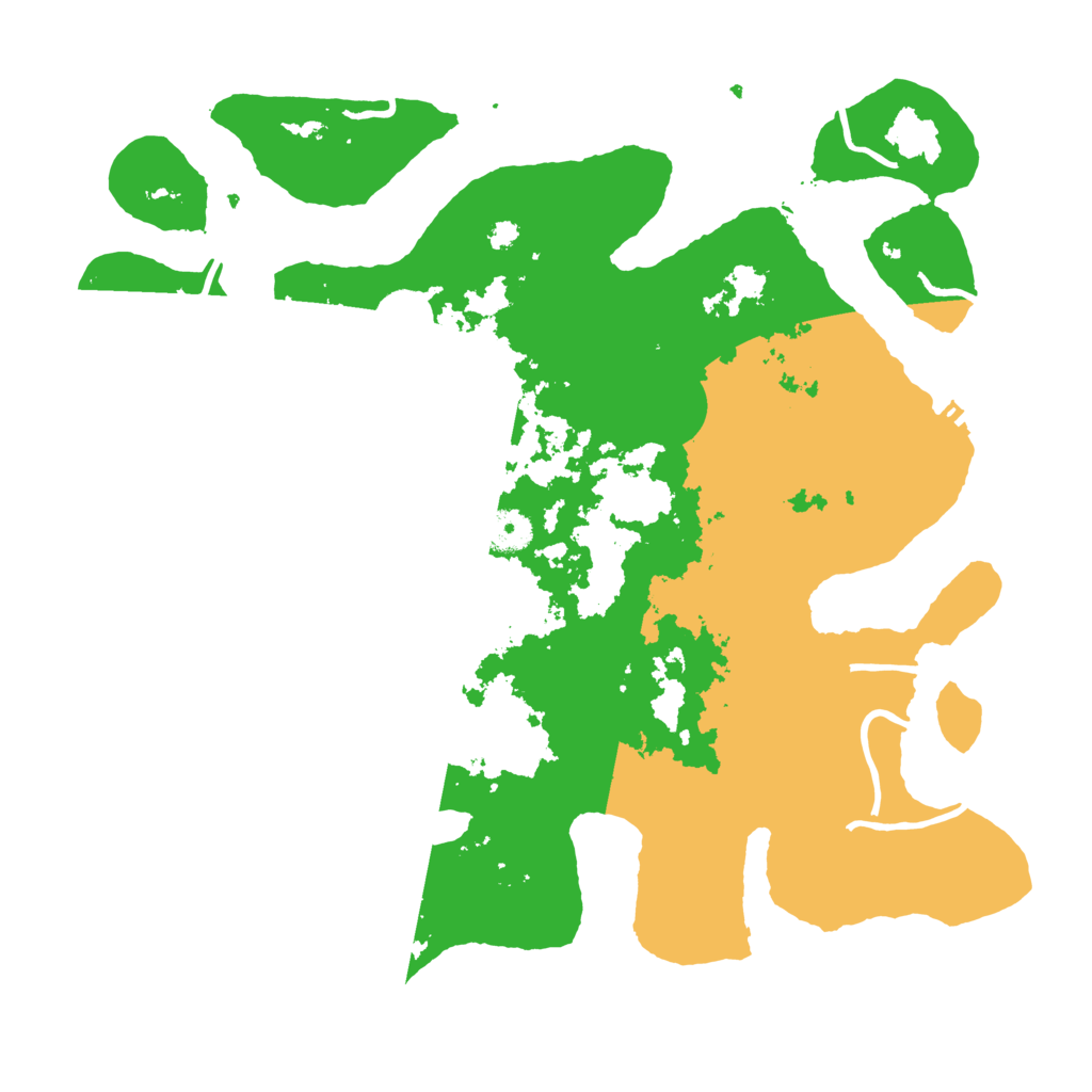 Biome Rust Map: Procedural Map, Size: 4000, Seed: 1985458