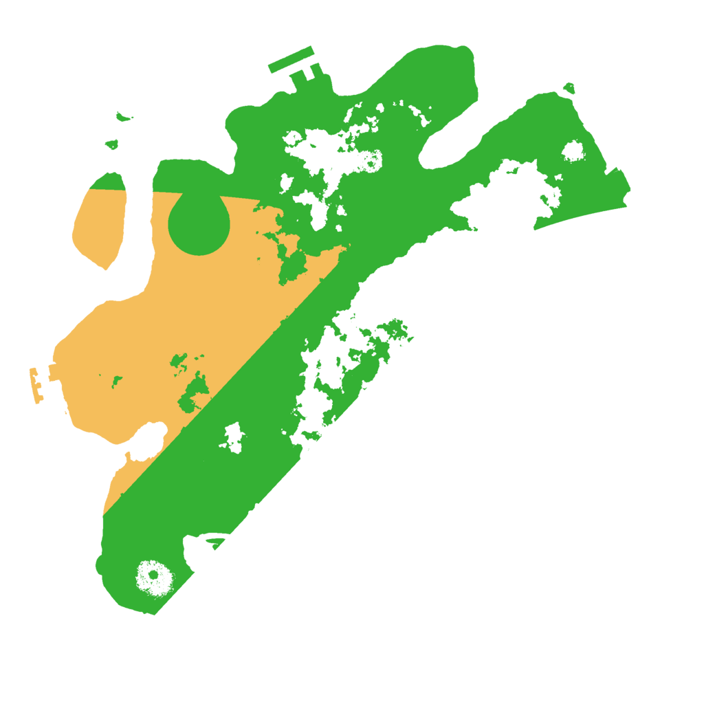 Biome Rust Map: Procedural Map, Size: 3000, Seed: 963868897