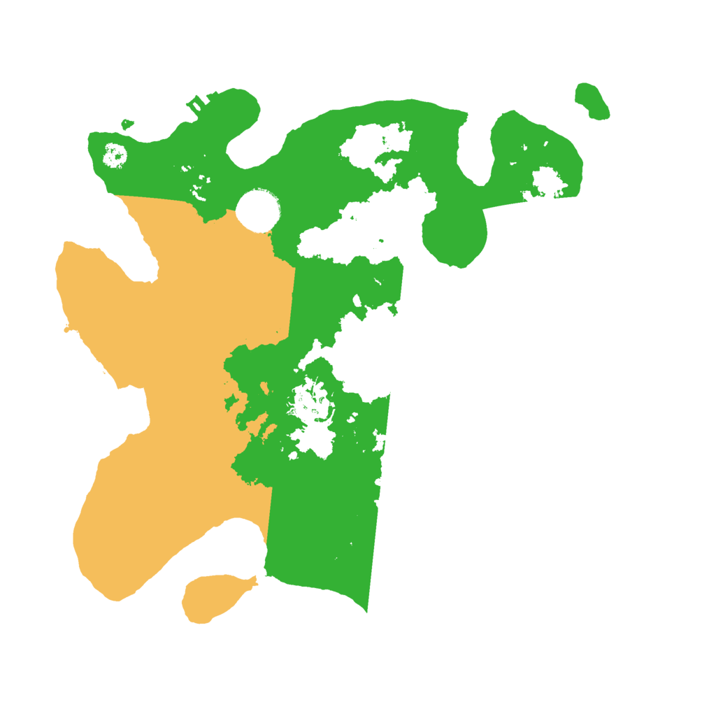 Biome Rust Map: Procedural Map, Size: 3000, Seed: 906538