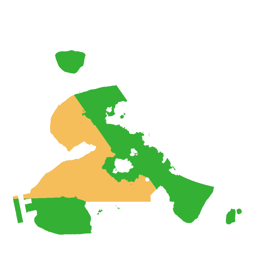 Biome Rust Map: Procedural Map, Size: 2000, Seed: 310192036