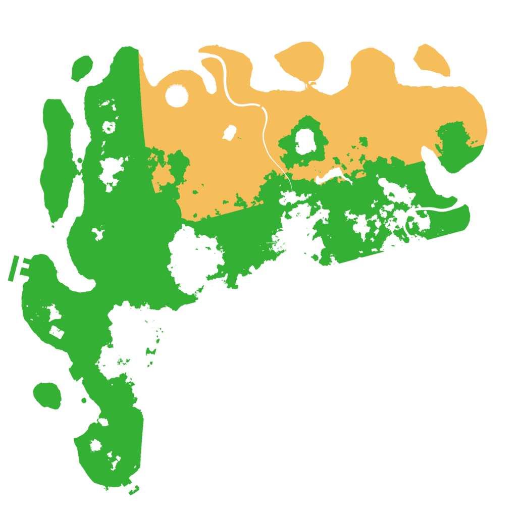 Biome Rust Map: Procedural Map, Size: 4000, Seed: 1814335924