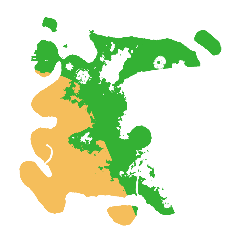 Biome Rust Map: Procedural Map, Size: 3000, Seed: 484263