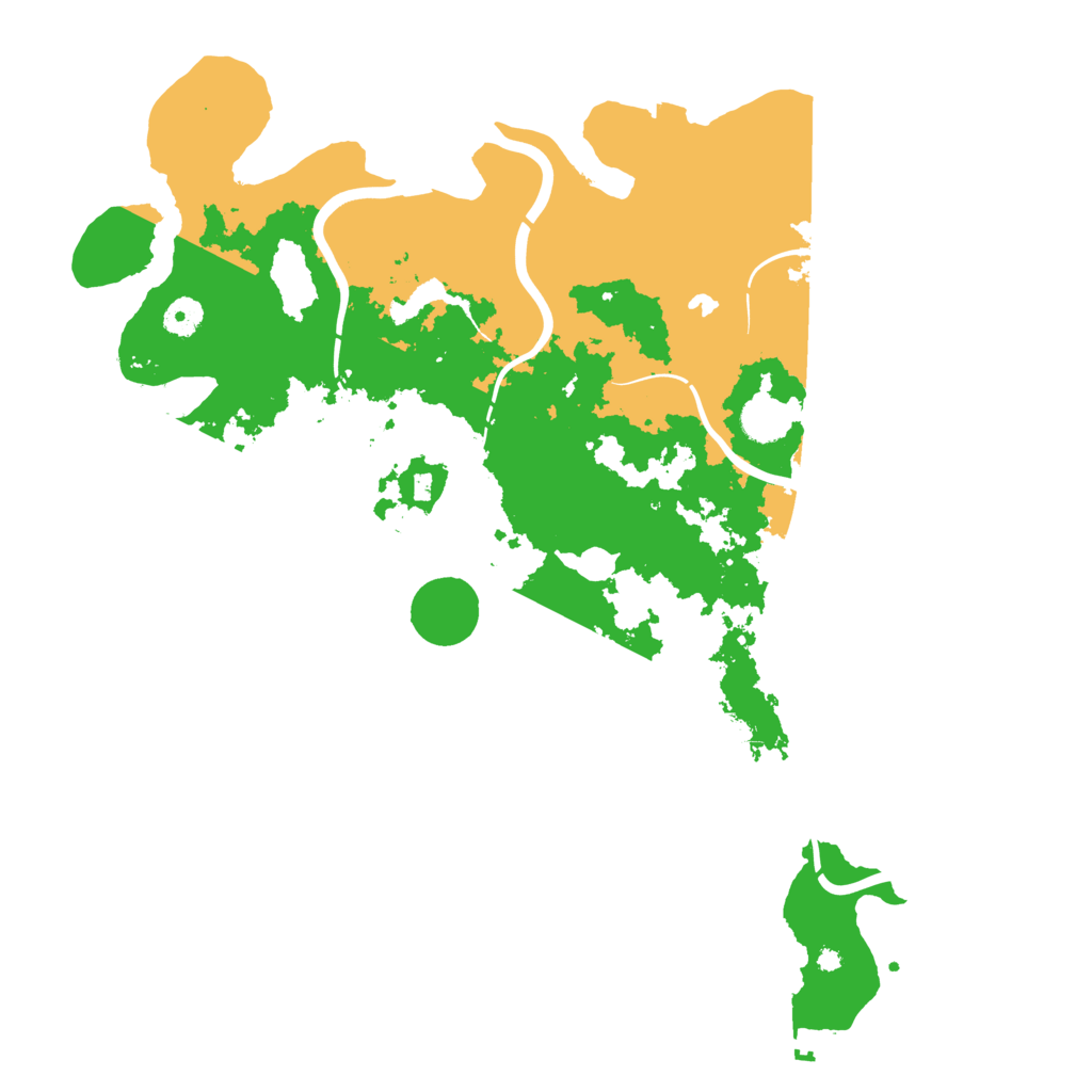 Biome Rust Map: Procedural Map, Size: 4250, Seed: 41741234