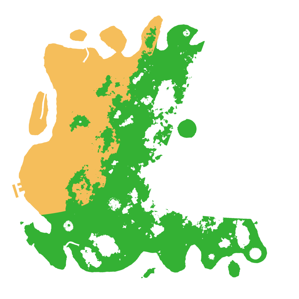 Biome Rust Map: Procedural Map, Size: 4500, Seed: 1050061086