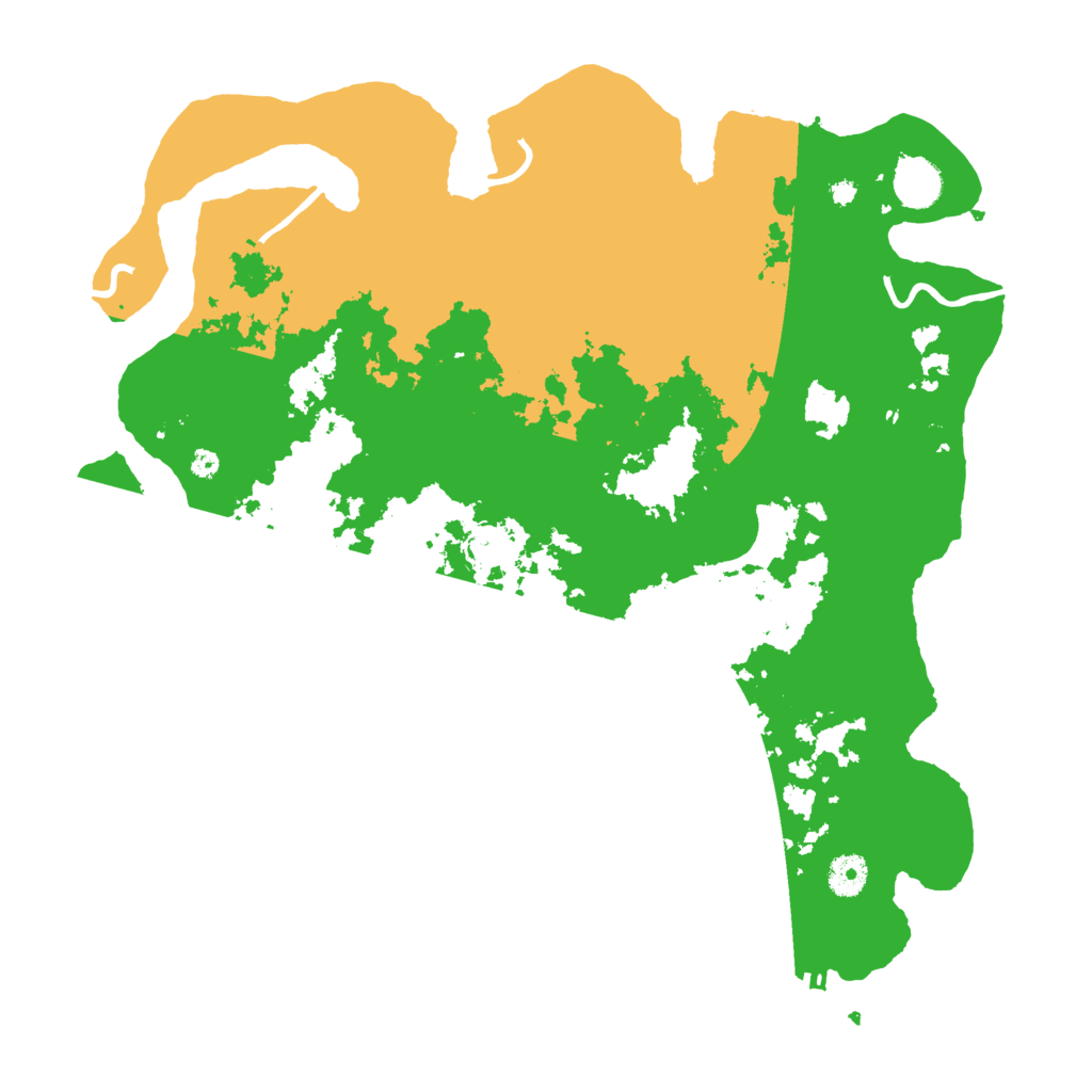 Biome Rust Map: Procedural Map, Size: 4000, Seed: 835762759