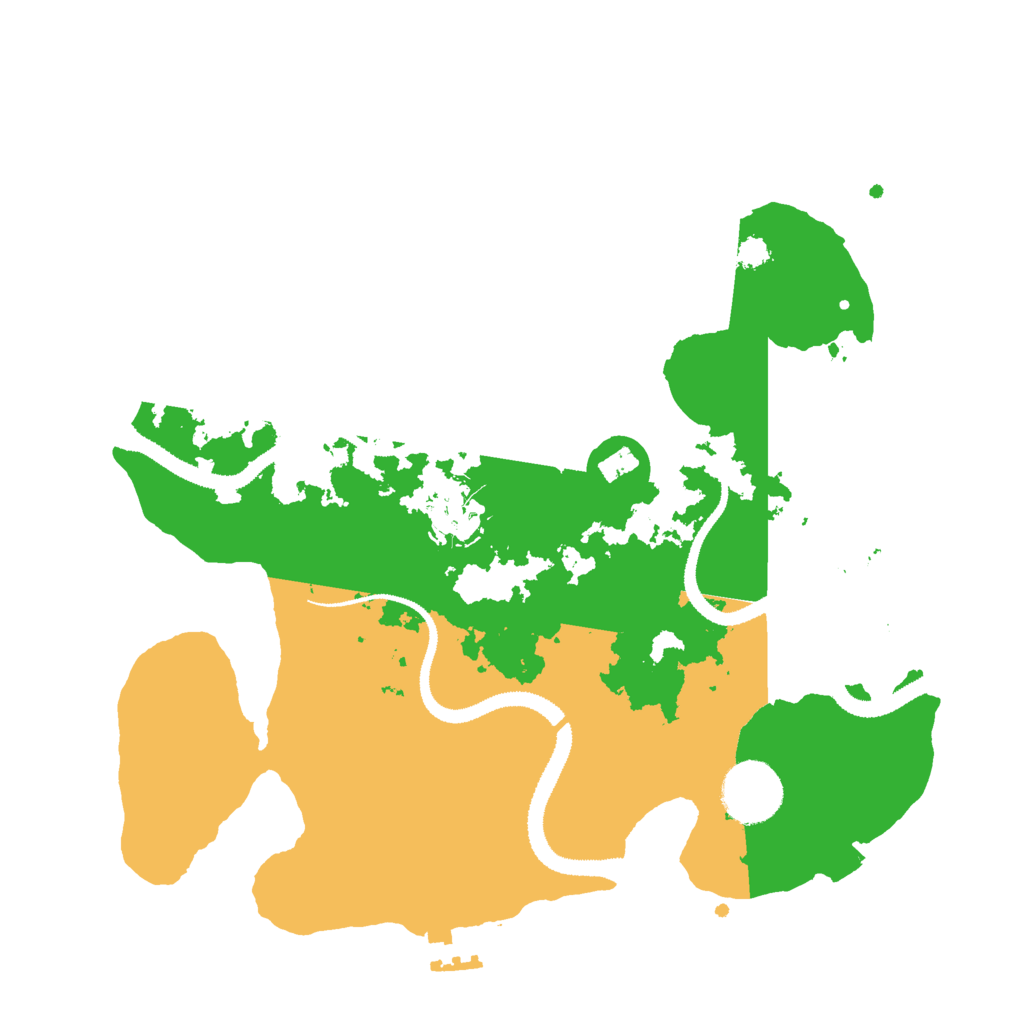 Biome Rust Map: Procedural Map, Size: 3000, Seed: 1016872581