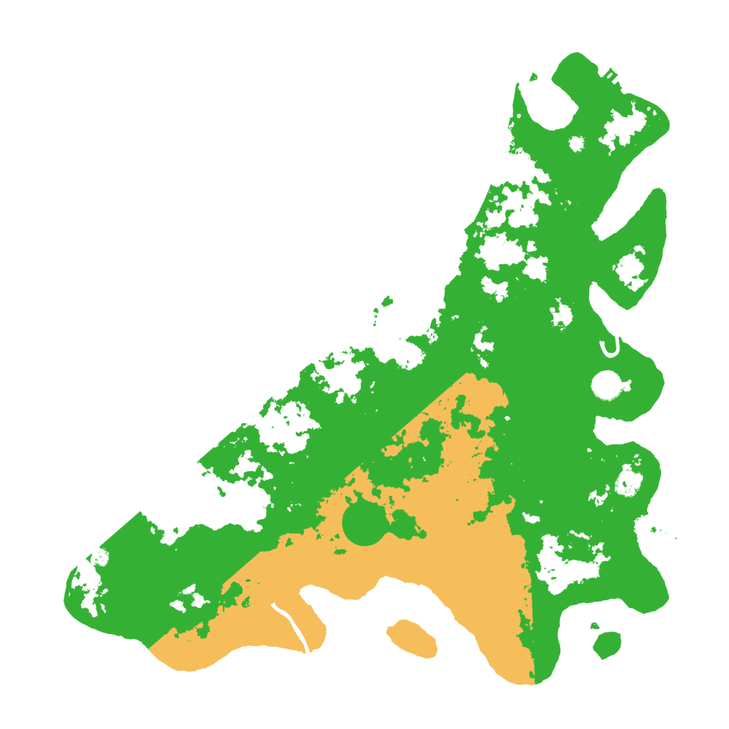 Biome Rust Map: Procedural Map, Size: 4300, Seed: 176