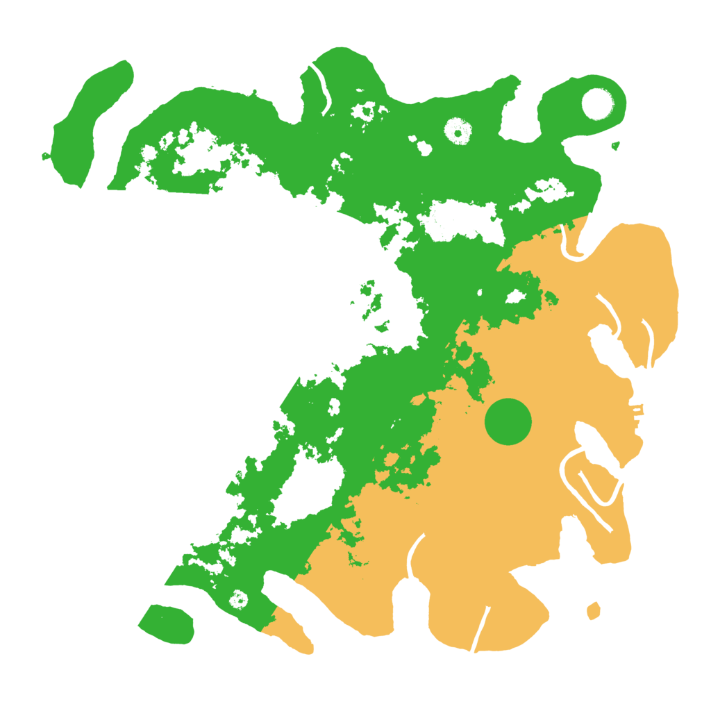 Biome Rust Map: Procedural Map, Size: 4000, Seed: 86855308