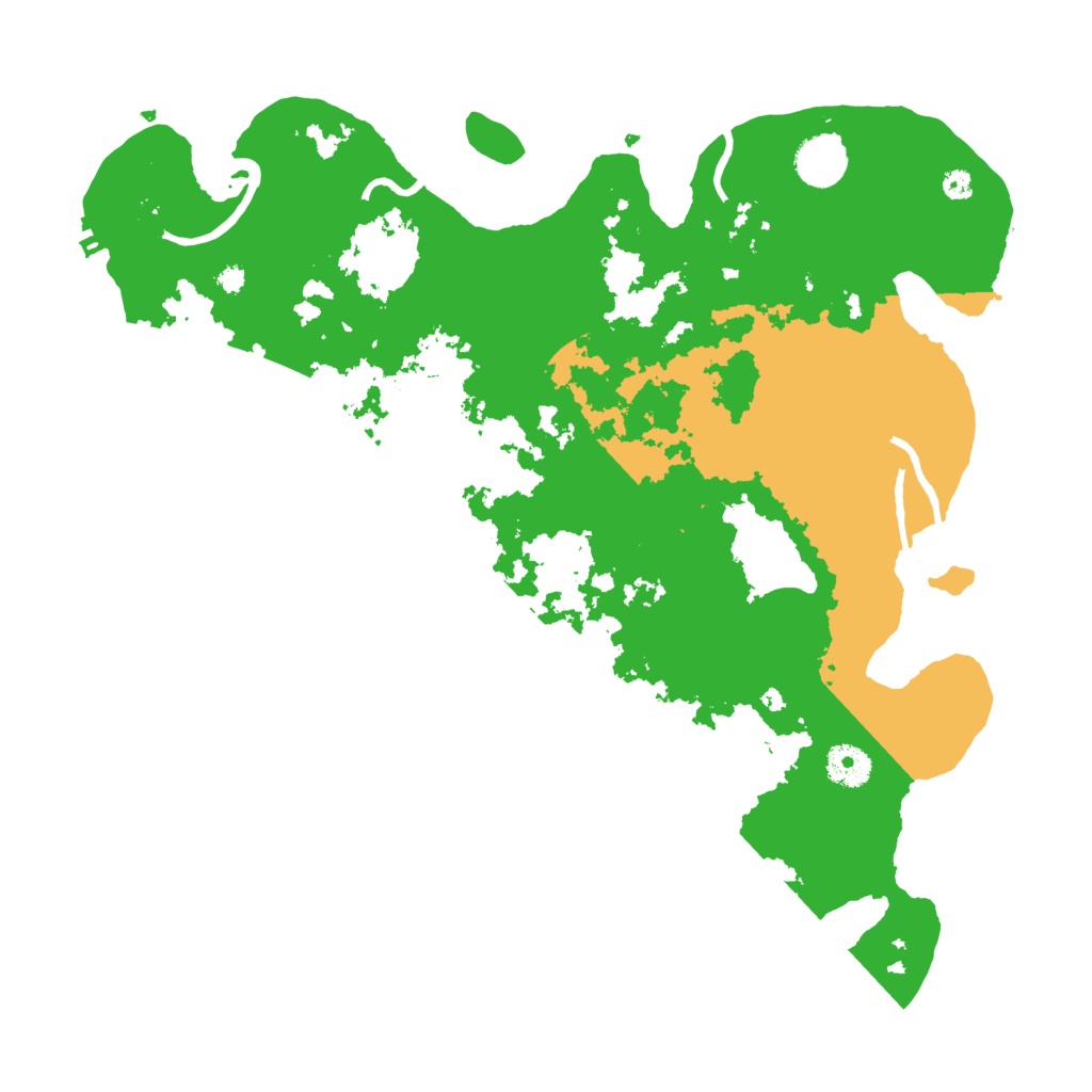 Biome Rust Map: Procedural Map, Size: 3750, Seed: 23609802