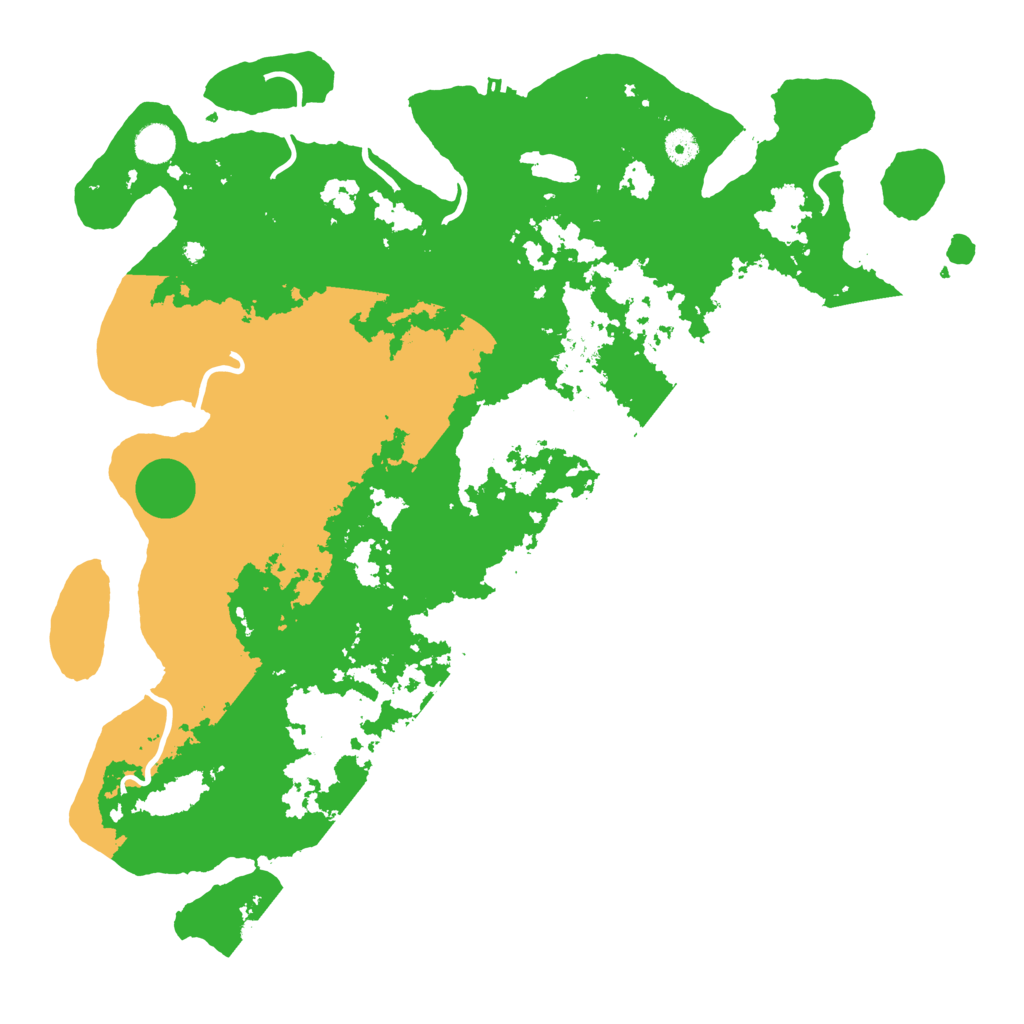 Biome Rust Map: Procedural Map, Size: 4500, Seed: 882688