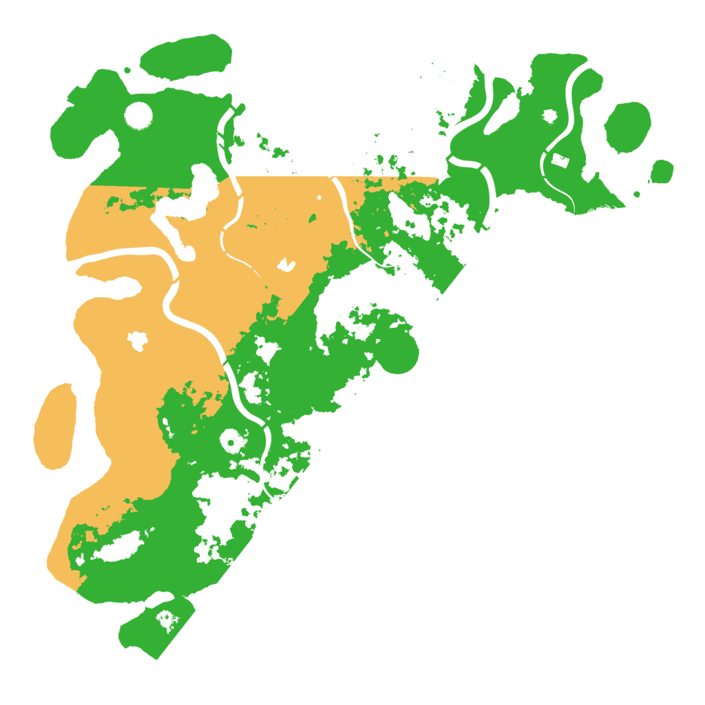 Biome Rust Map: Procedural Map, Size: 4500, Seed: 882688