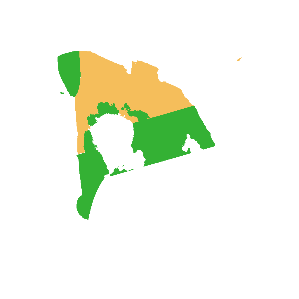Biome Rust Map: Procedural Map, Size: 1300, Seed: 2234