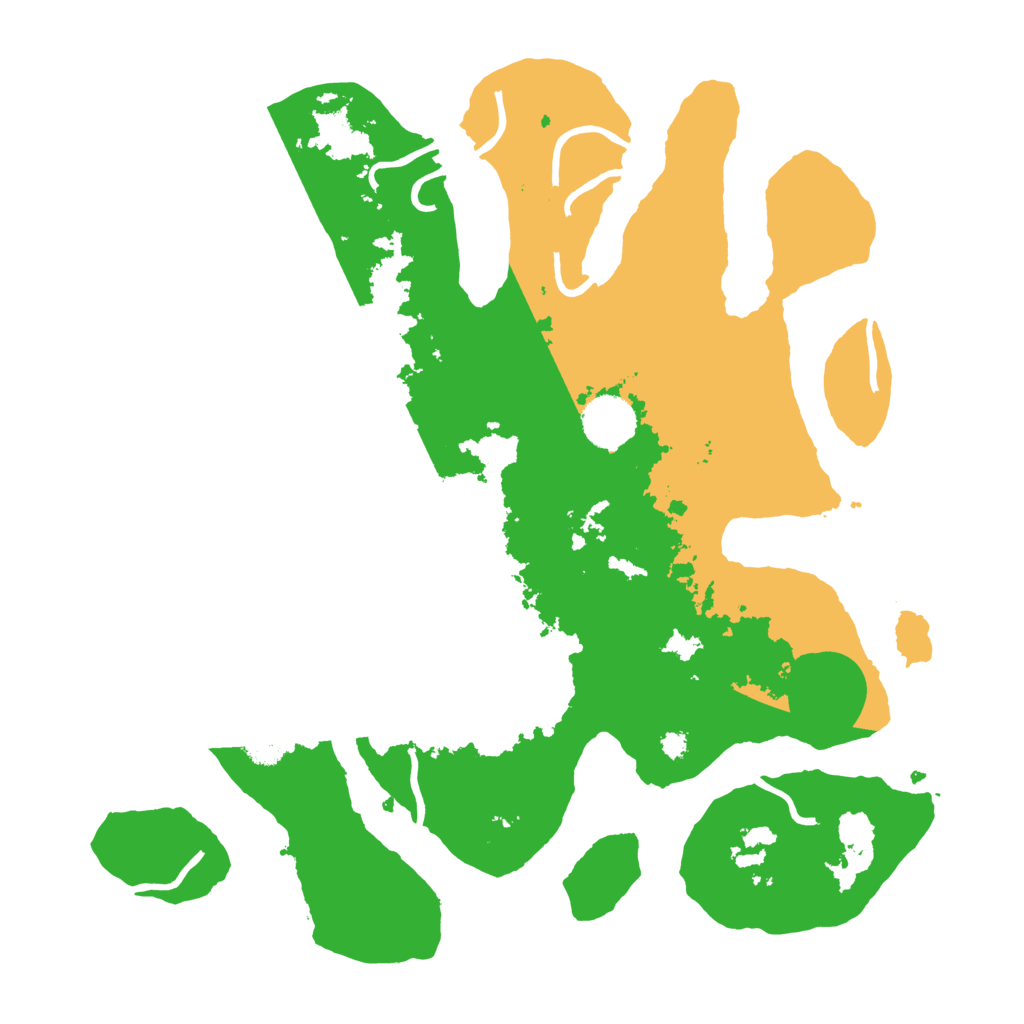 Biome Rust Map: Procedural Map, Size: 3500, Seed: 1743347903