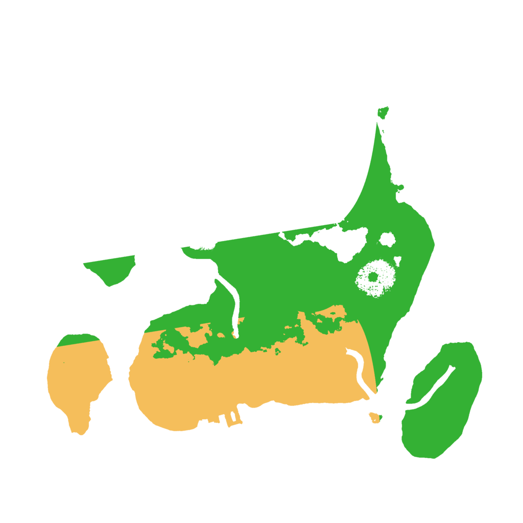 Biome Rust Map: Procedural Map, Size: 2133, Seed: 93121436