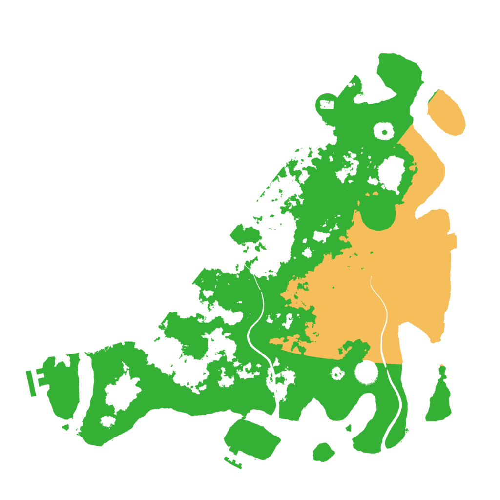 Biome Rust Map: Procedural Map, Size: 3850, Seed: 728828684