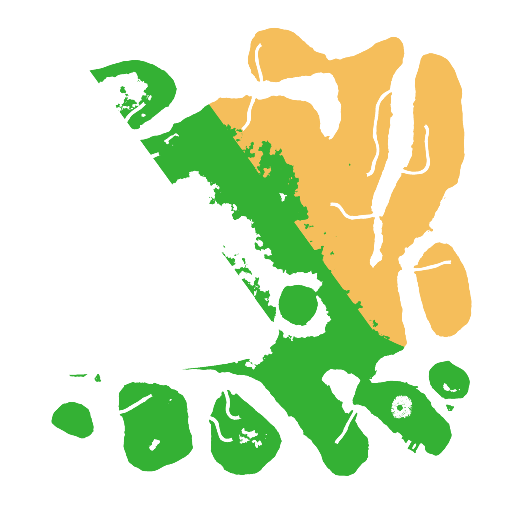 Biome Rust Map: Procedural Map, Size: 3500, Seed: 602850183