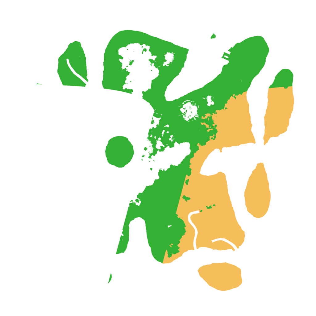 Biome Rust Map: Procedural Map, Size: 3000, Seed: 9064