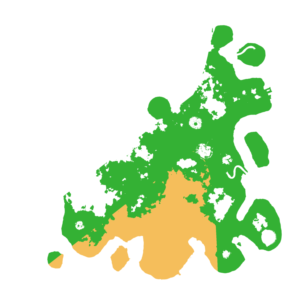 Biome Rust Map: Procedural Map, Size: 3550, Seed: 569374