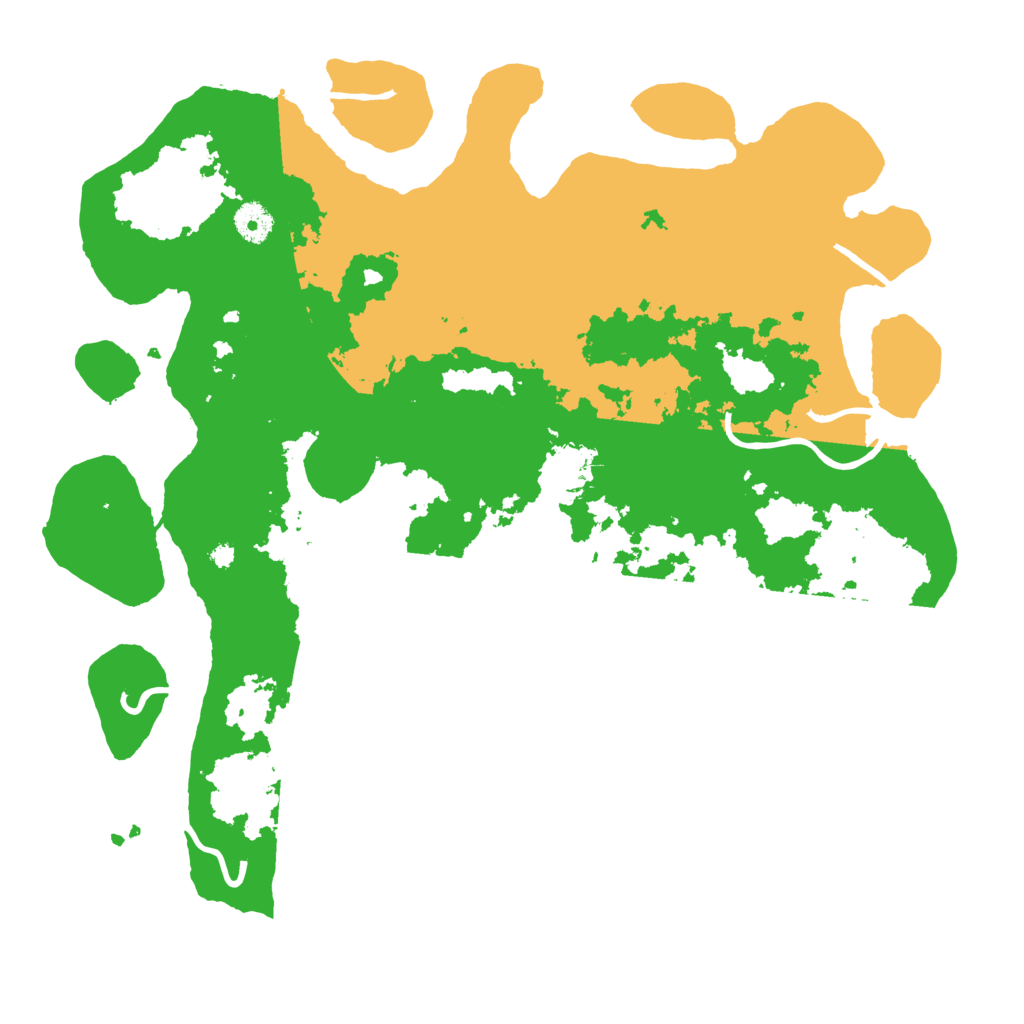 Biome Rust Map: Procedural Map, Size: 4000, Seed: 2828727