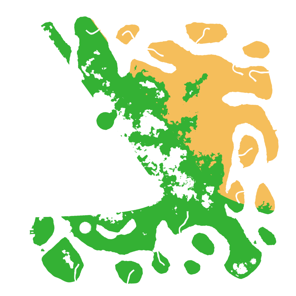 Biome Rust Map: Procedural Map, Size: 4500, Seed: 17032894