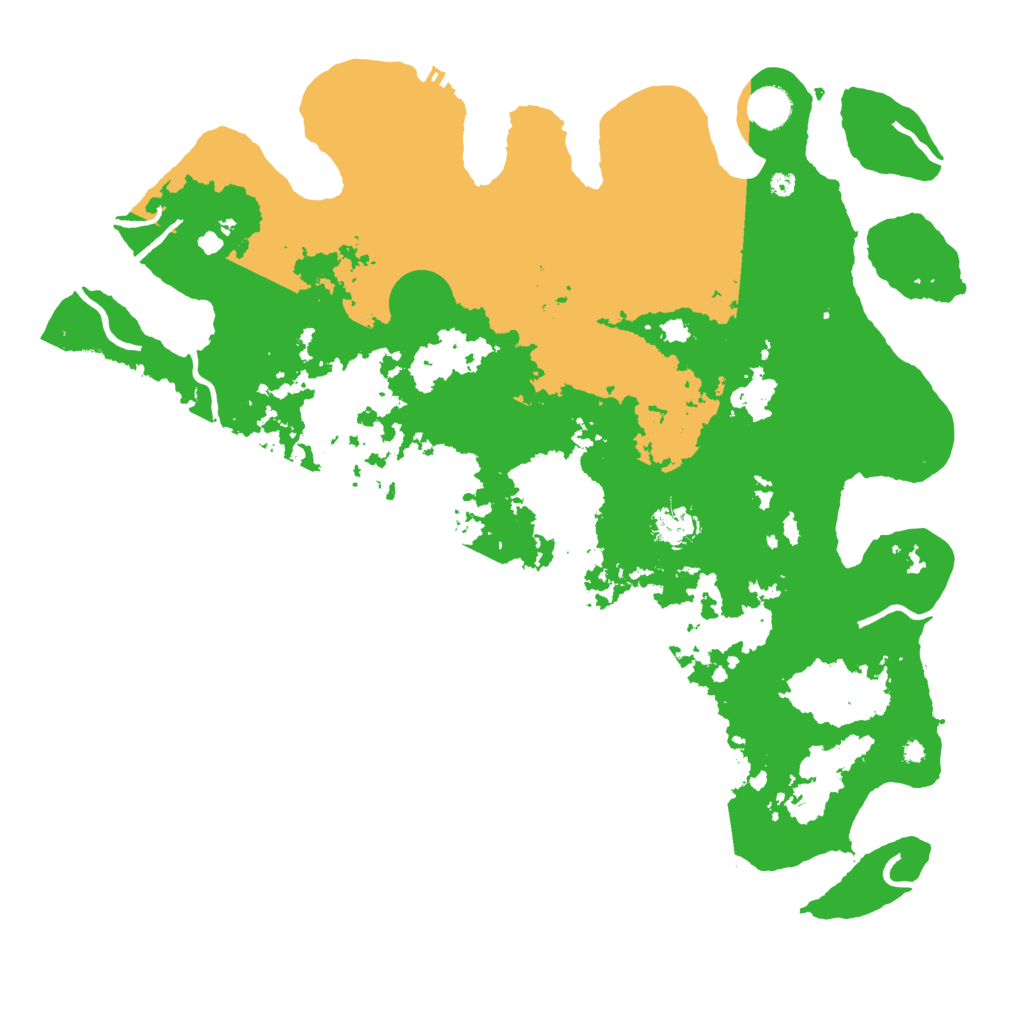 Biome Rust Map: Procedural Map, Size: 4250, Seed: 671825243