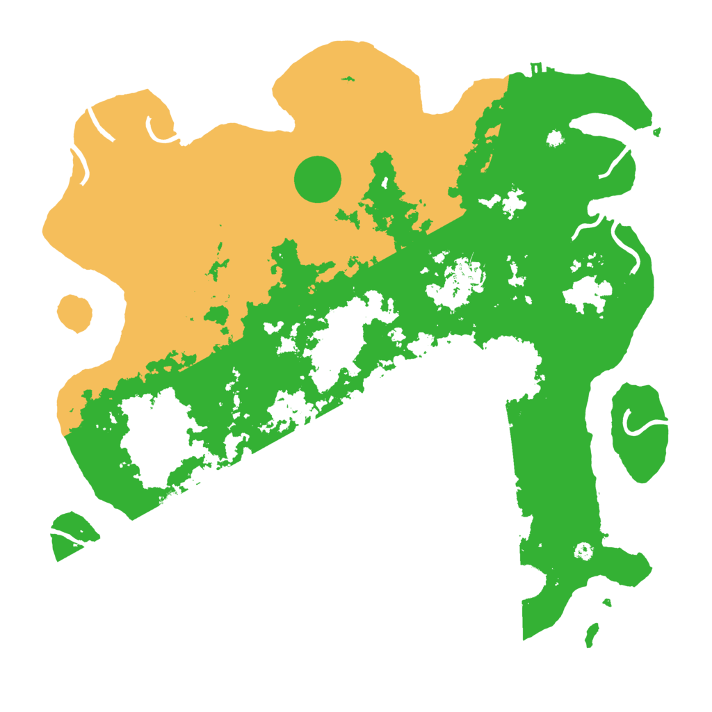 Biome Rust Map: Procedural Map, Size: 4000, Seed: 3211