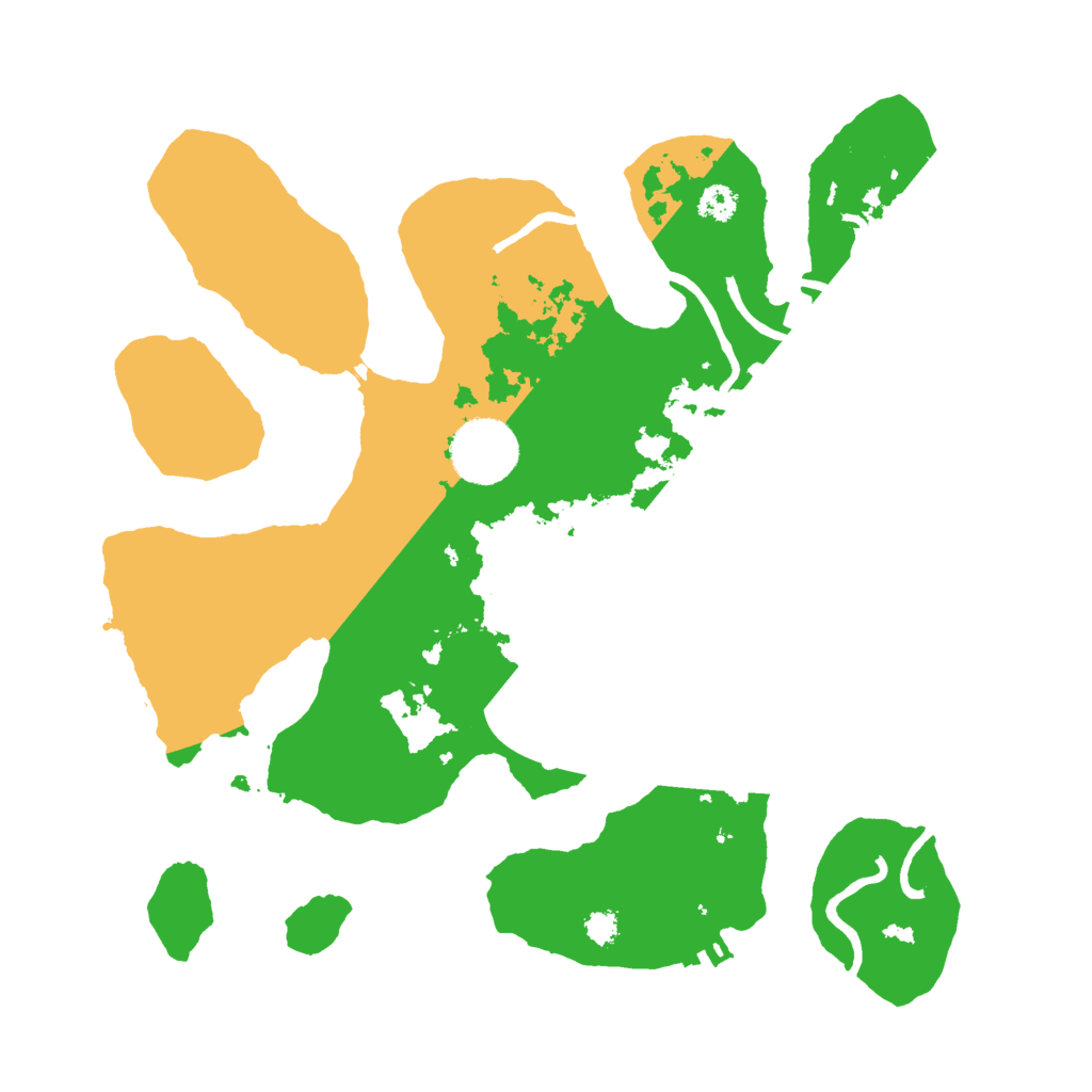 Biome Rust Map: Procedural Map, Size: 3000, Seed: 102813