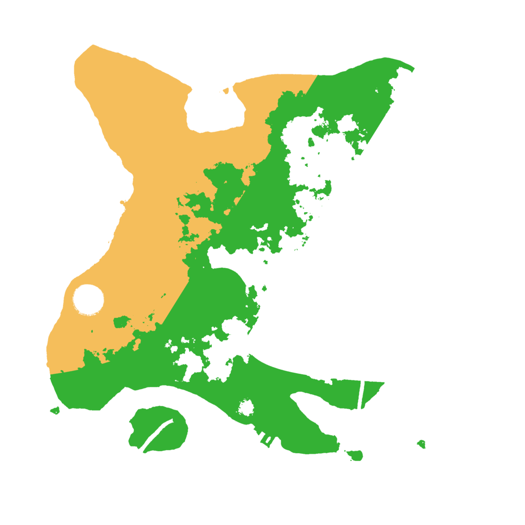 Biome Rust Map: Procedural Map, Size: 3000, Seed: 855093