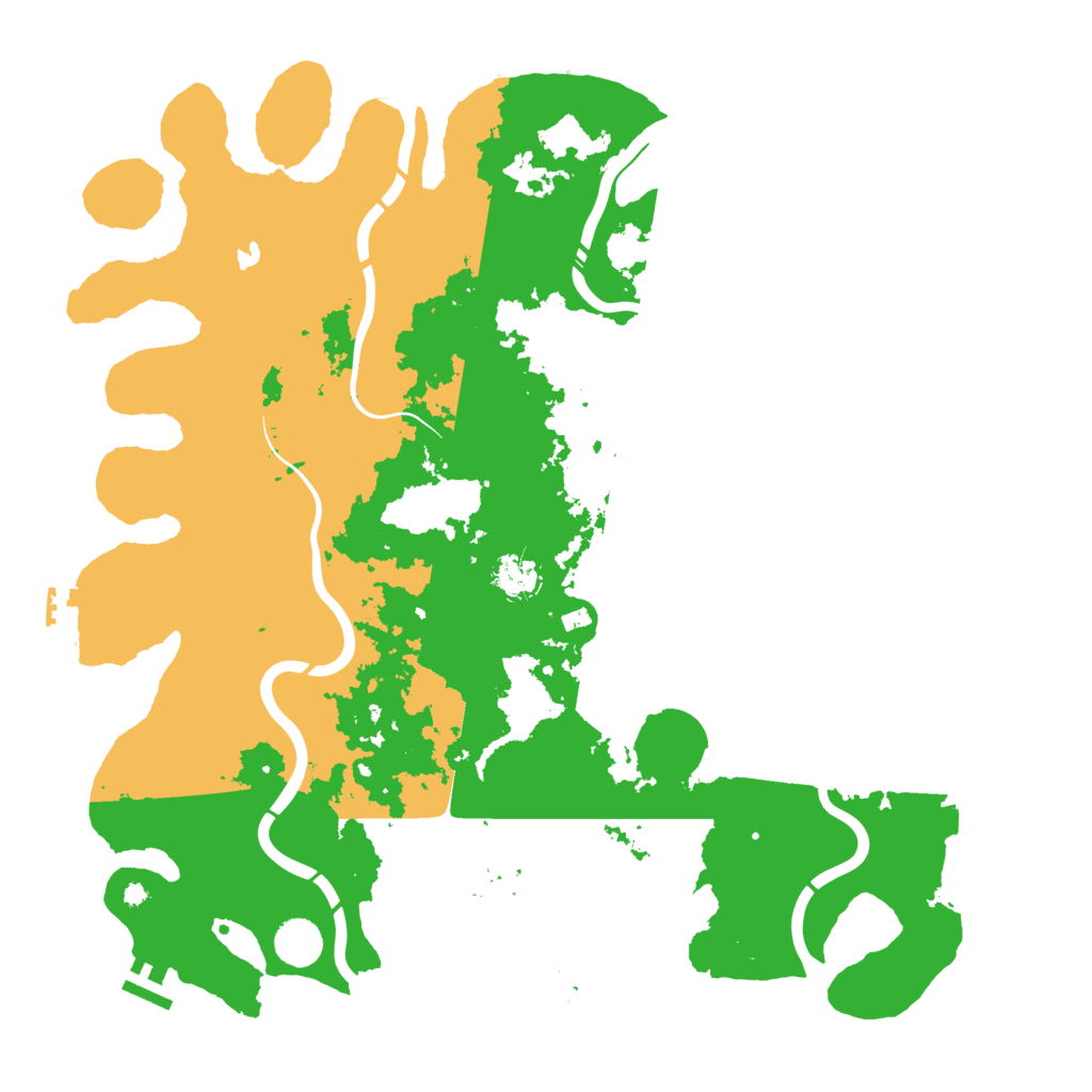 Biome Rust Map: Procedural Map, Size: 4250, Seed: 21606