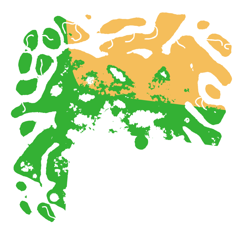 Biome Rust Map: Procedural Map, Size: 5000, Seed: 35574