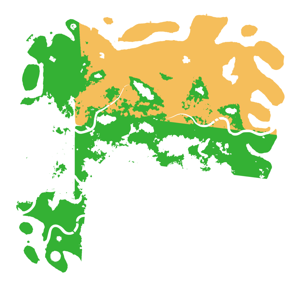 Biome Rust Map: Procedural Map, Size: 5000, Seed: 35574