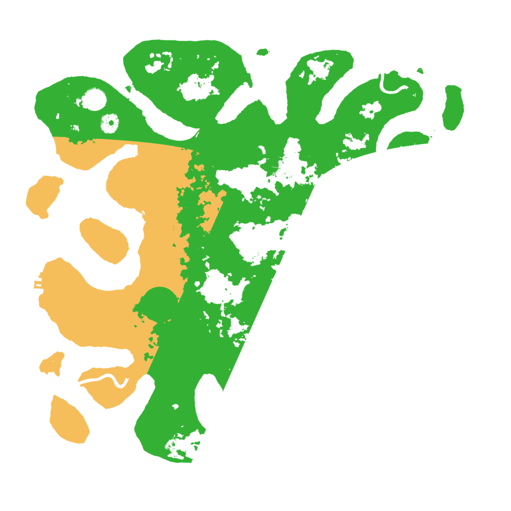 Biome Rust Map: Procedural Map, Size: 4000, Seed: 500500