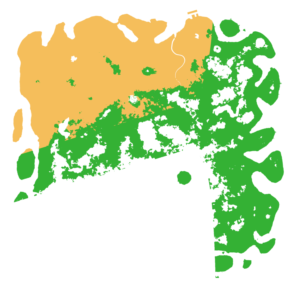 Biome Rust Map: Procedural Map, Size: 6000, Seed: 271873462