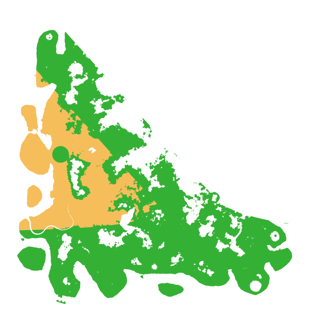 Biome Rust Map: Procedural Map, Size: 5000, Seed: 18820837