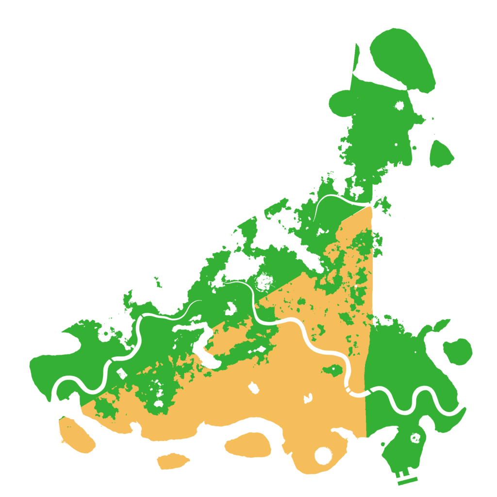 Biome Rust Map: Procedural Map, Size: 5000, Seed: 98564731