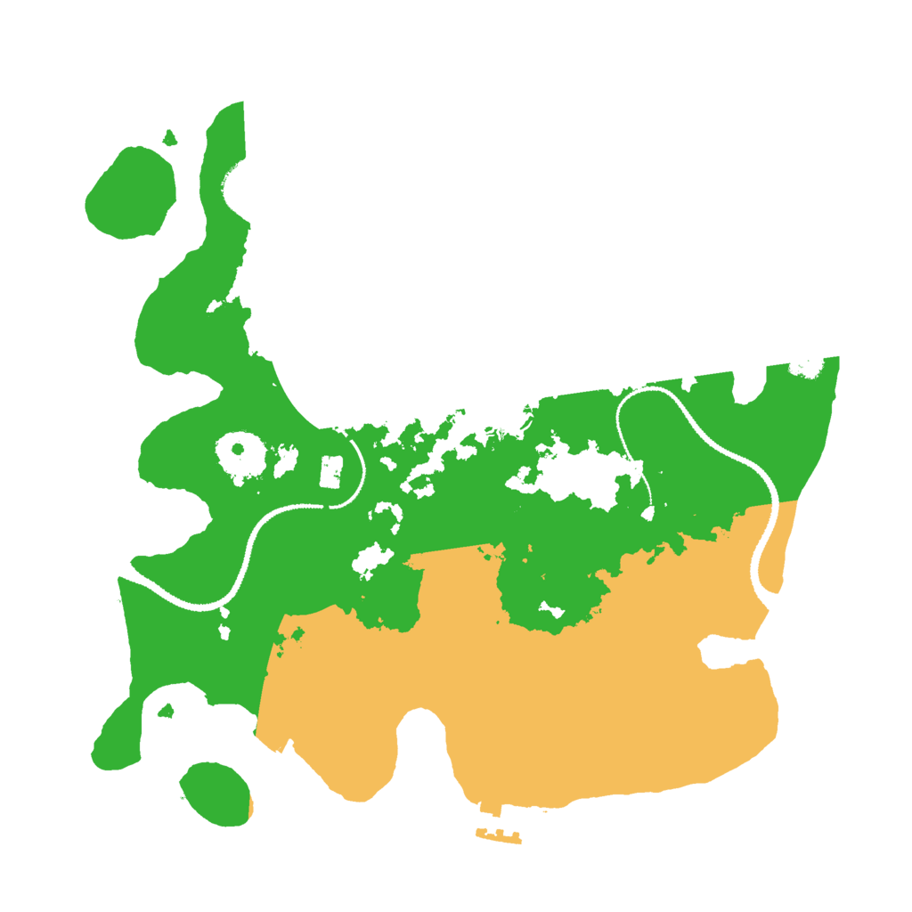 Biome Rust Map: Procedural Map, Size: 3000, Seed: 475812