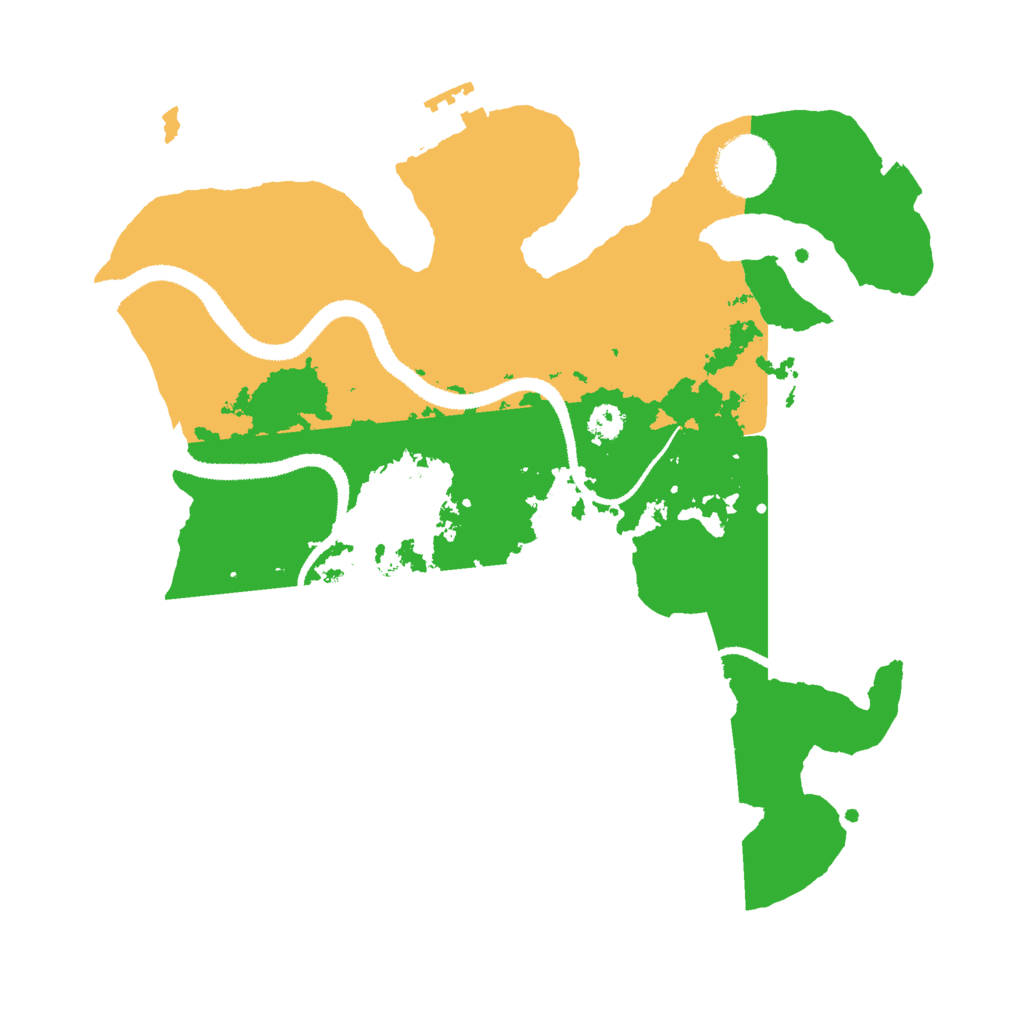 Biome Rust Map: Procedural Map, Size: 3000, Seed: 1525081369