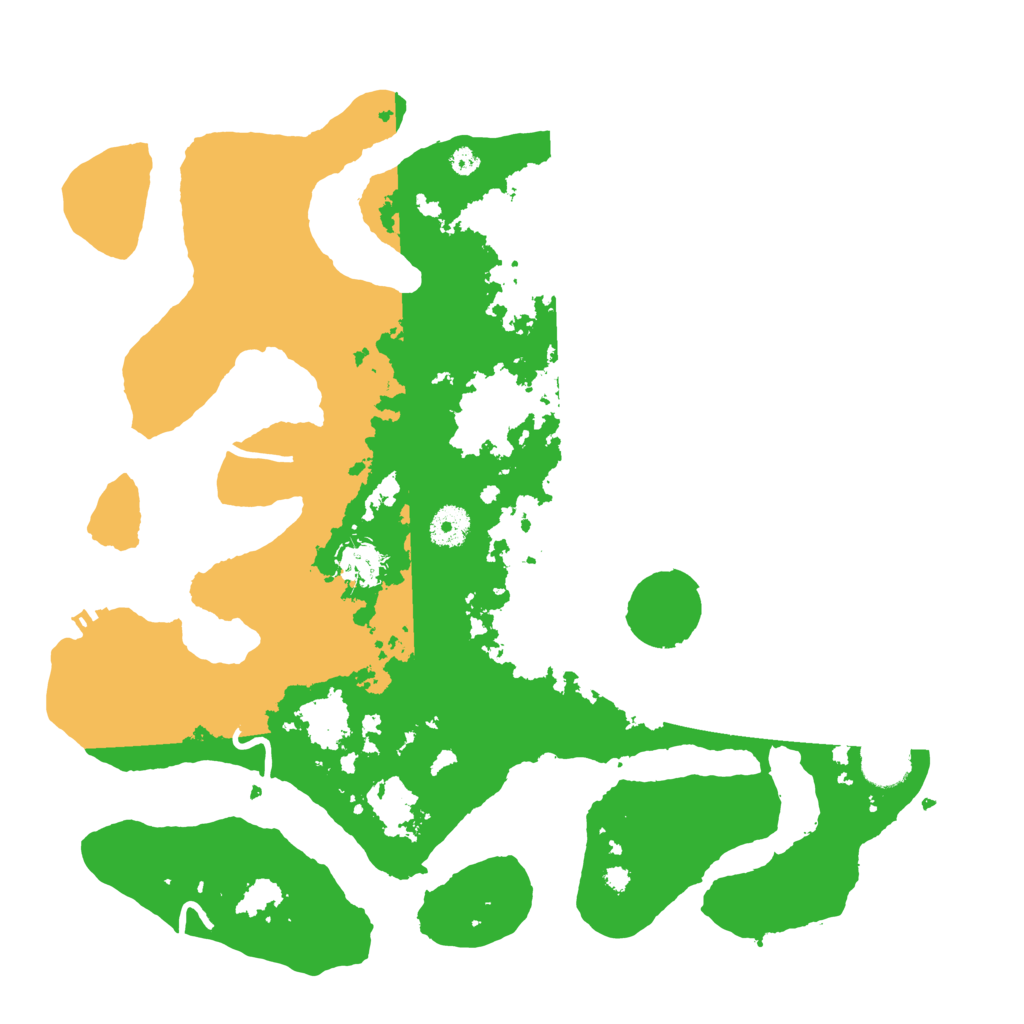 Biome Rust Map: Procedural Map, Size: 3800, Seed: 29401