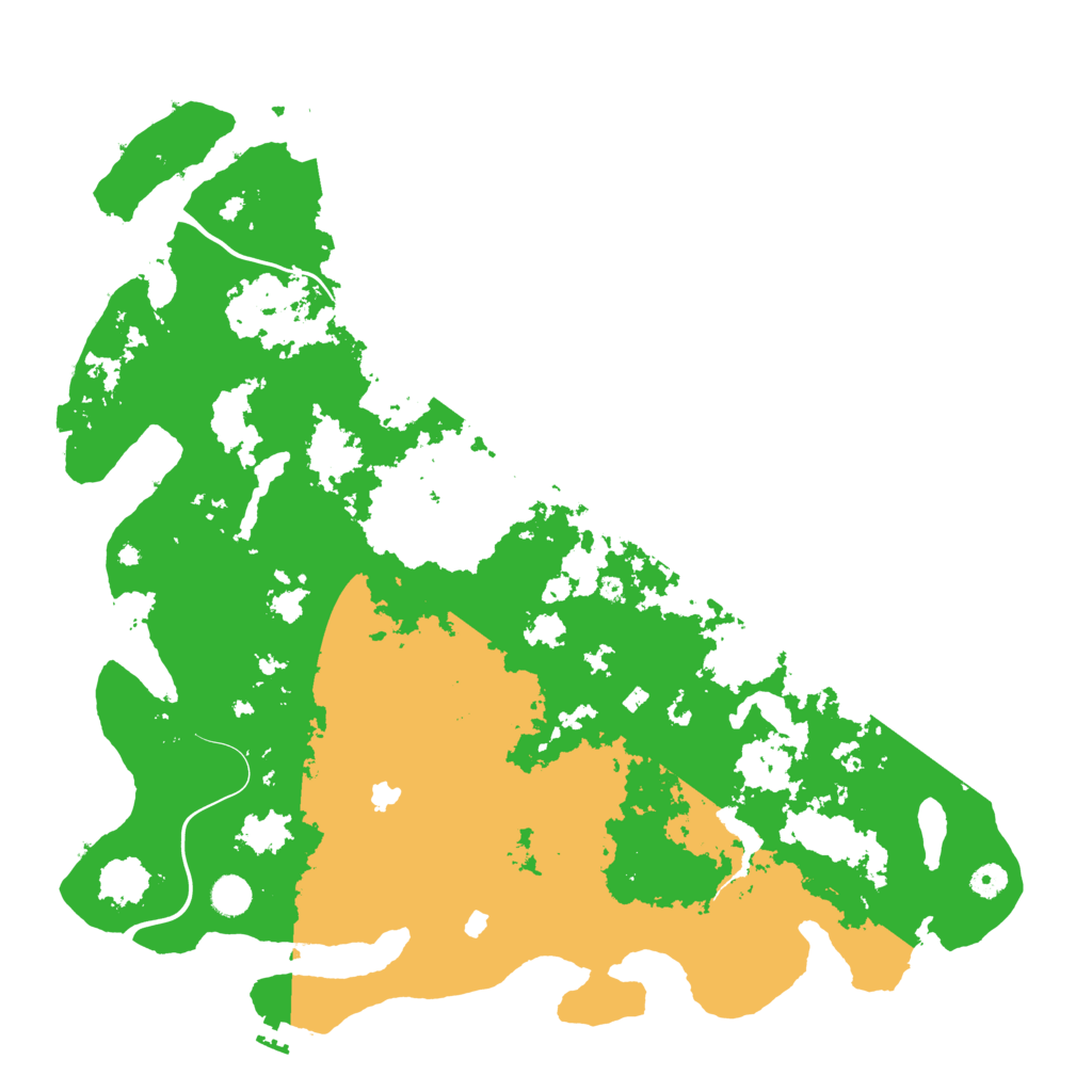 Biome Rust Map: Procedural Map, Size: 4700, Seed: 12342234