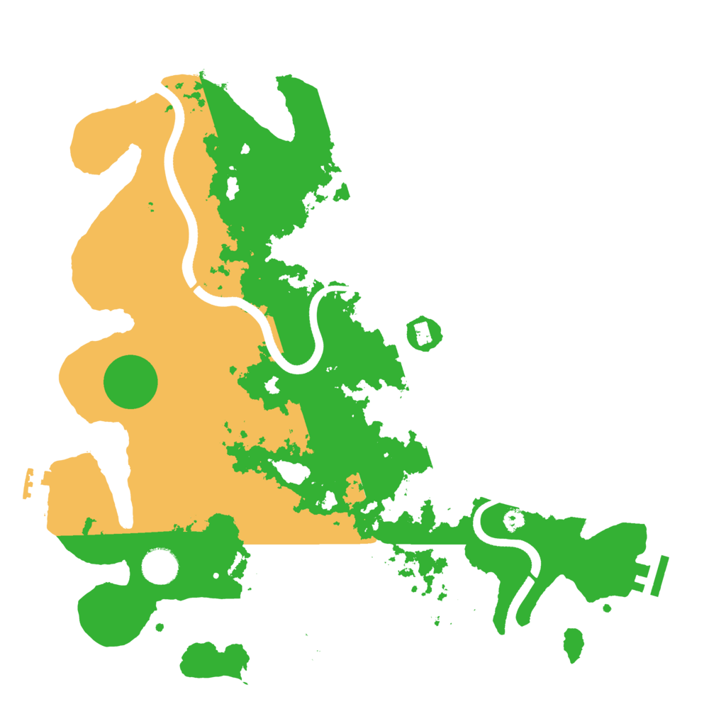 Biome Rust Map: Procedural Map, Size: 3550, Seed: 780658